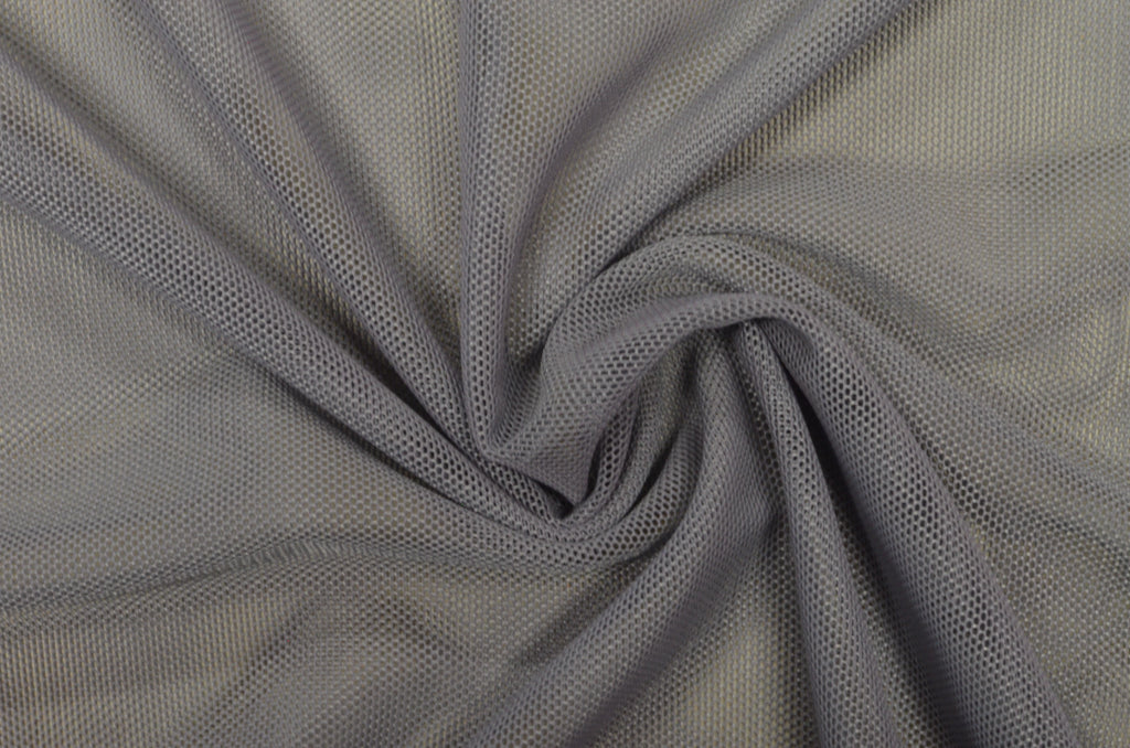 Stretch Mesh Grey– Ann's Fabric Shop